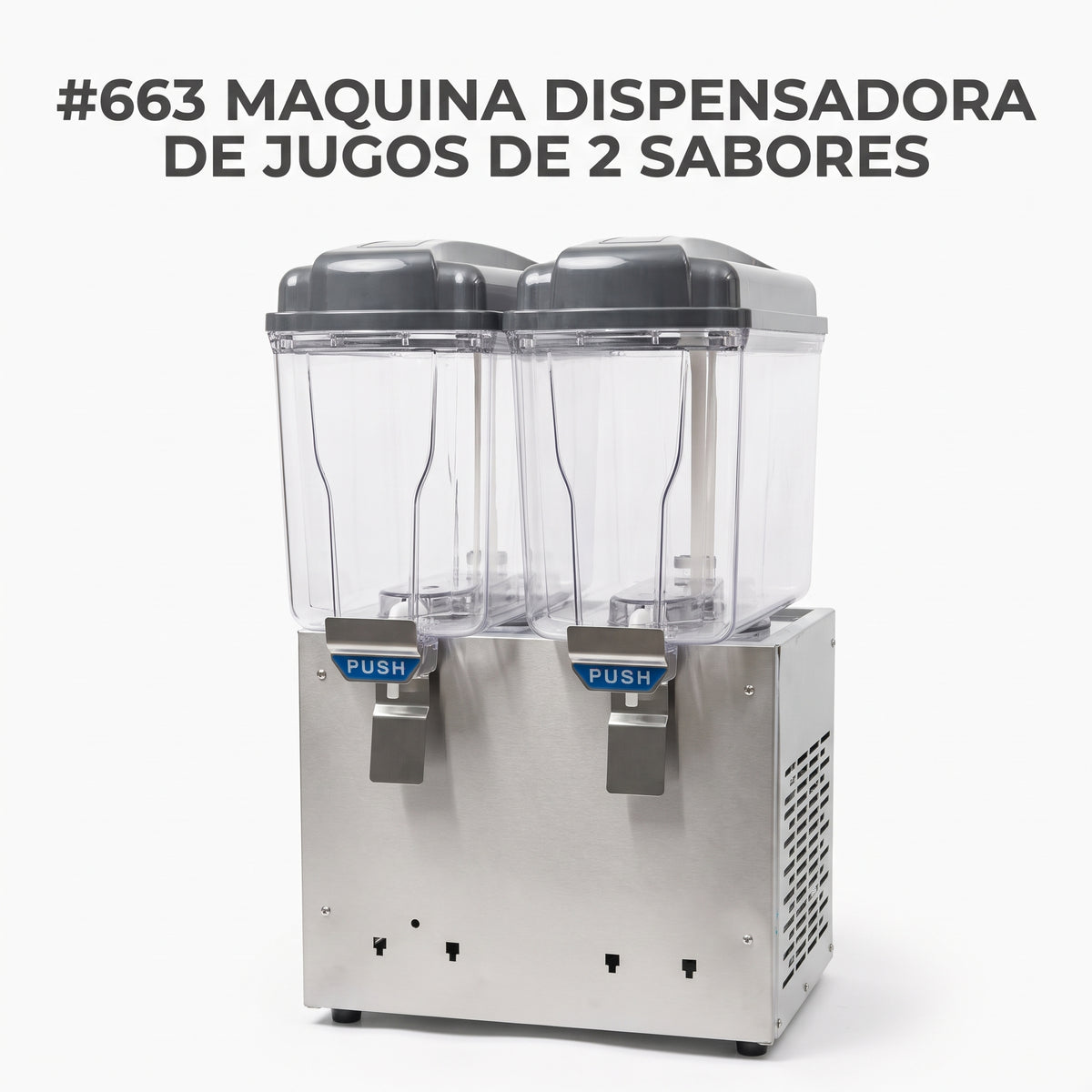 Commercial Juice Dispenser — Portada Principal - Estudio Blanco | Generated by Modelize
