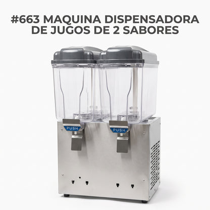 Commercial Juice Dispenser — Portada Principal - Estudio Blanco | Generated by Modelize