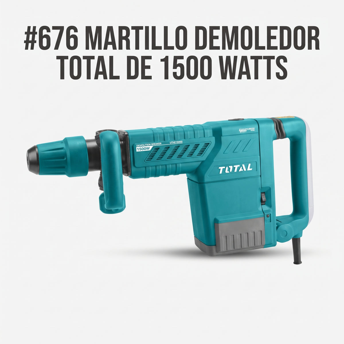 Demolition Hammer — Portada Principal - Estudio Blanco | Generated by Modelize