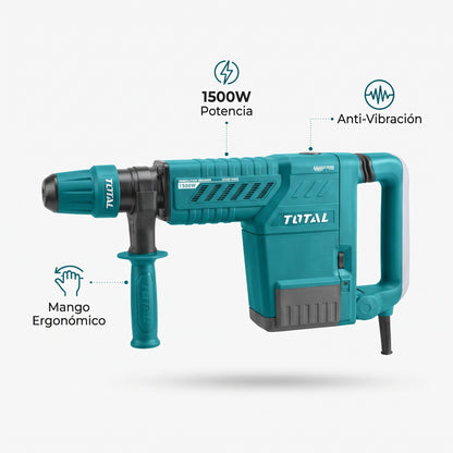 Demolition Hammer — Infografia de Caracteristicas | Generated by Modelize