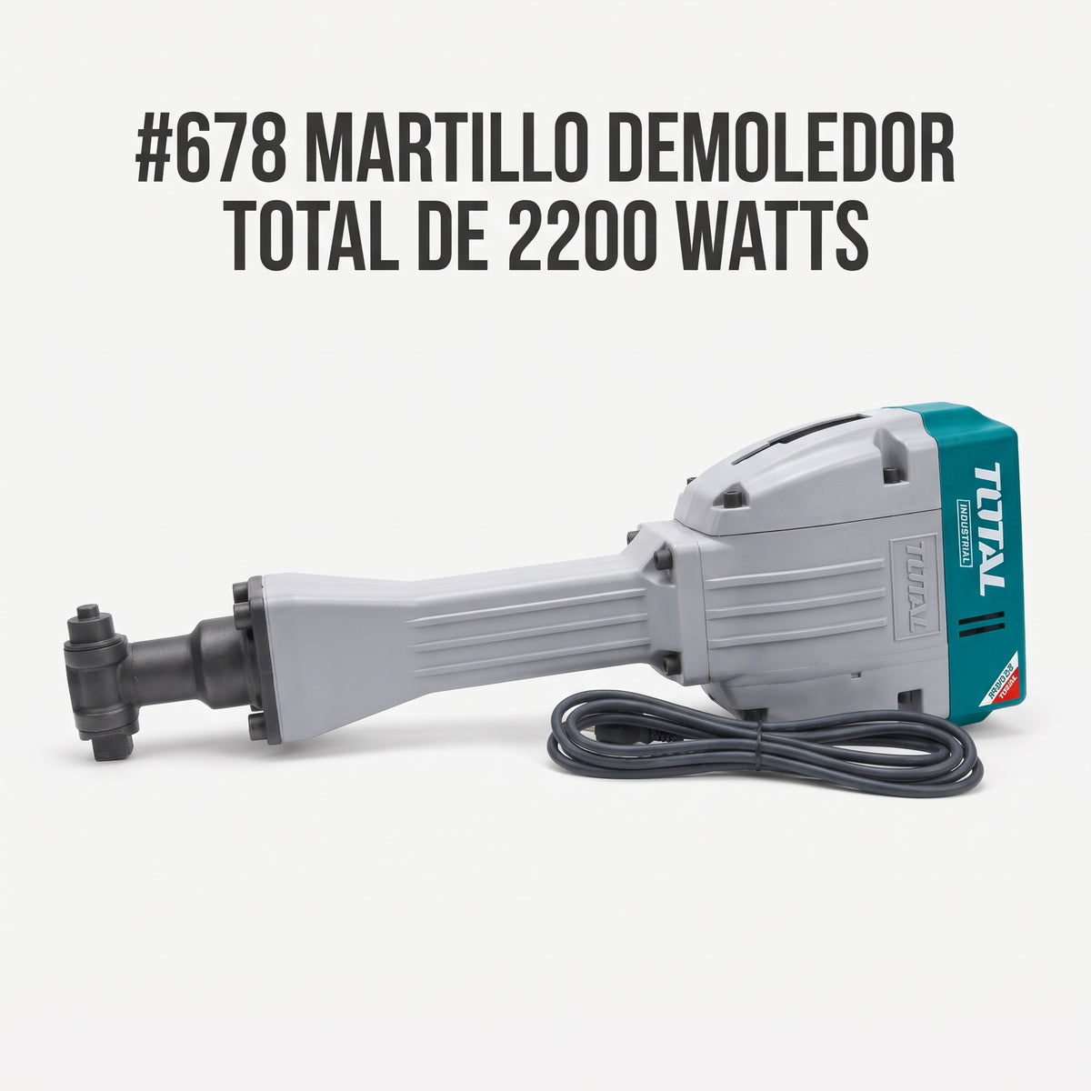 Demolition Hammer — Portada Principal - Estudio Blanco | Generated by Modelize