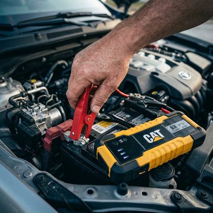 Portable Lithium Jump Starter — Estilo de Vida - Producto en Uso | Generated by Modelize
