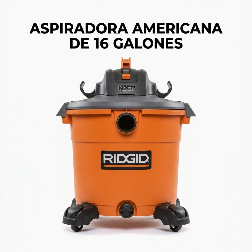 Wet/dry vacuum cleaner — Portada Principal - Estudio Blanco | Generated by Modelize