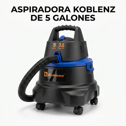 Wet/dry vacuum cleaner — Portada Principal - Estudio Blanco | Generated by Modelize