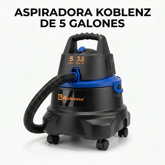 Wet/dry vacuum cleaner — Portada Principal - Estudio Blanco | Generated by Modelize