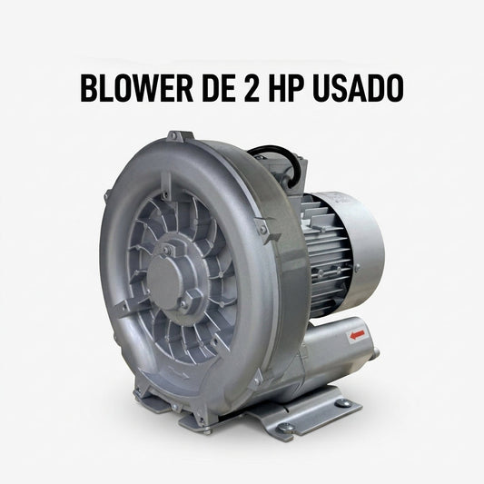 Industrial regenerative blower — Portada Principal - Estudio Blanco | Generated by Modelize