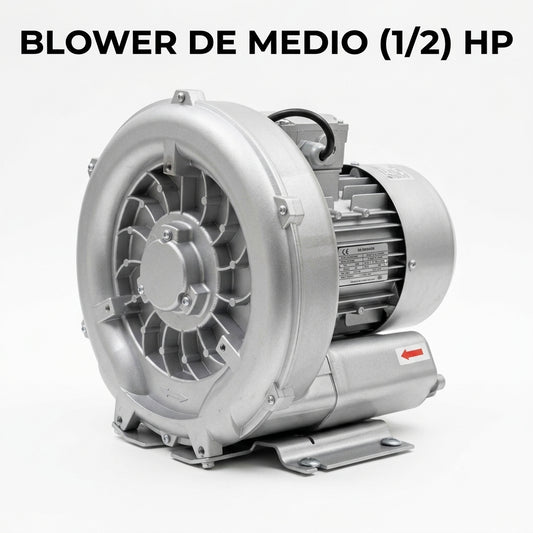 Industrial Side Channel Blower — Portada Principal - Estudio Blanco | Generated by Modelize