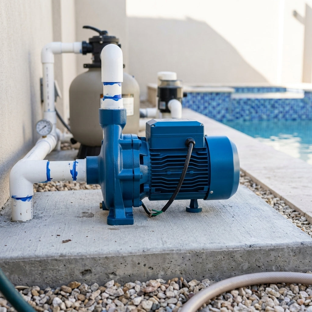 Centrifugal Water Pump — Estilo de Vida - Producto en Uso | Generated by Modelize