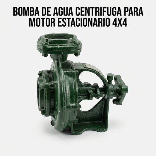 Centrifugal water pump for stationary motors — Portada Principal - Estudio Blanco | Generated by Modelize