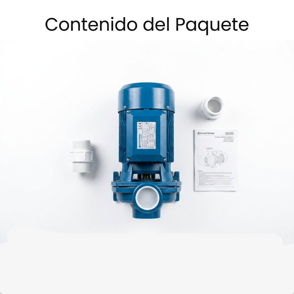 Centrifugal water pump — Contenido del Paquete - Vista Aerea | Generated by Modelize