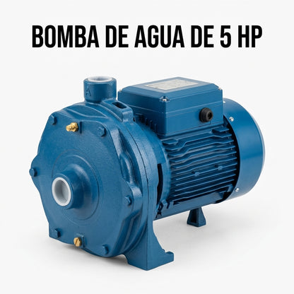 Industrial centrifugal water pump — Portada Principal - Estudio Blanco | Generated by Modelize