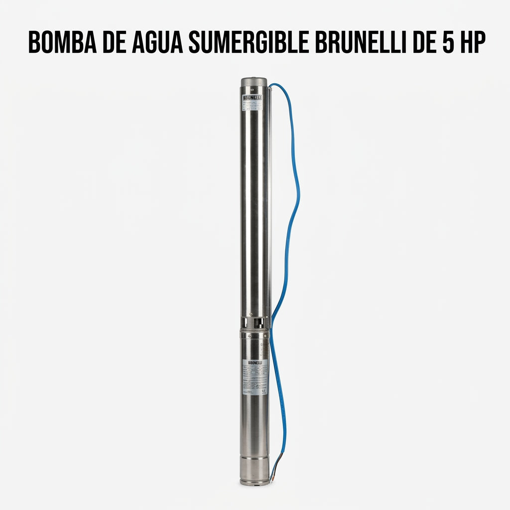 Submersible water pump — Portada Principal - Estudio Blanco | Generated by Modelize