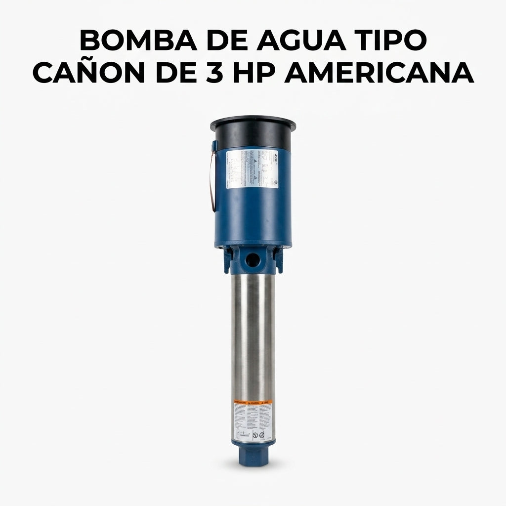 Submersible Industrial Water Pump — Portada Principal - Estudio Blanco | Generated by Modelize