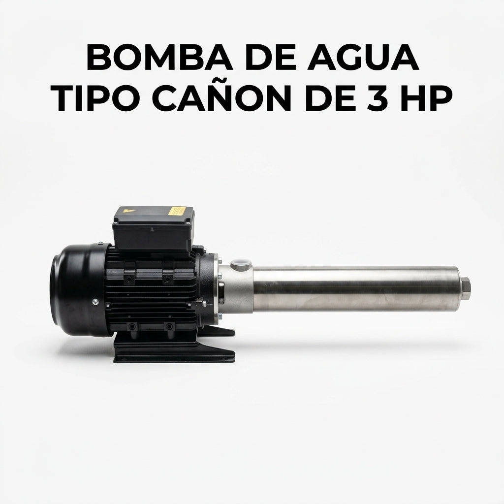 Multistage centrifugal water pump — Portada Principal - Estudio Blanco | Generated by Modelize