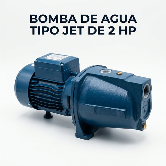 Industrial Jet Water Pump — Portada Principal - Estudio Blanco | Generated by Modelize
