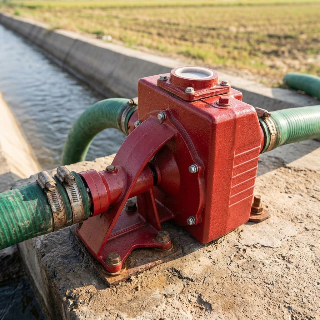 High-flow industrial pump — Estilo de Vida - Producto en Uso | Generated by Modelize