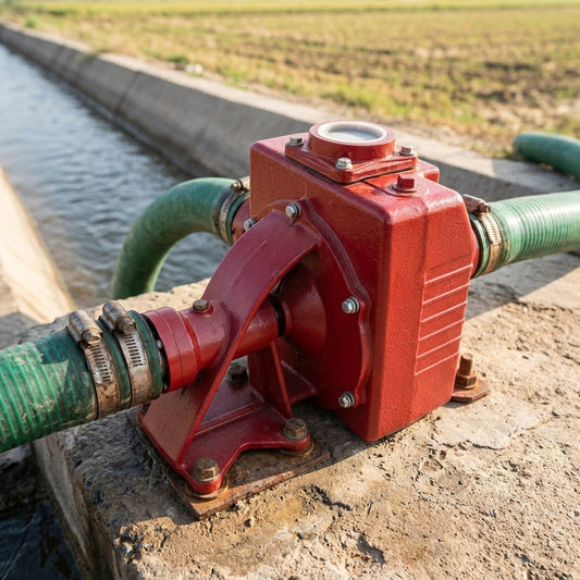 High-flow industrial pump — Estilo de Vida - Producto en Uso | Generated by Modelize