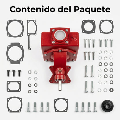 Industrial high-flow water pump — Contenido del Paquete - Vista Aerea | Generated by Modelize