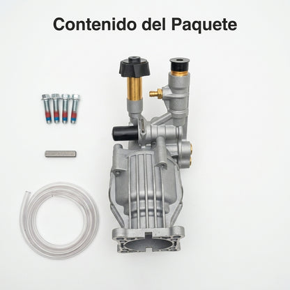Axial pressure washer pump — Contenido del Paquete - Vista Aerea | Generated by Modelize