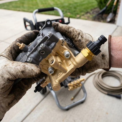 High-pressure washer replacement pump — Estilo de Vida - Producto en Uso | Generated by Modelize