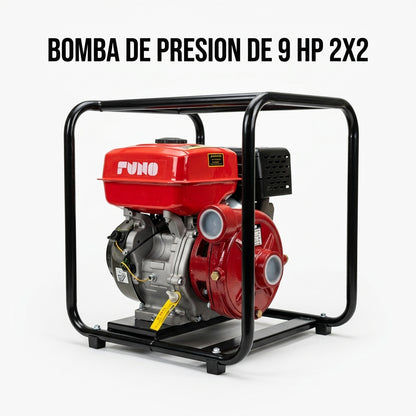 Gas-powered pressure pump — Portada Principal - Estudio Blanco | Generated by Modelize