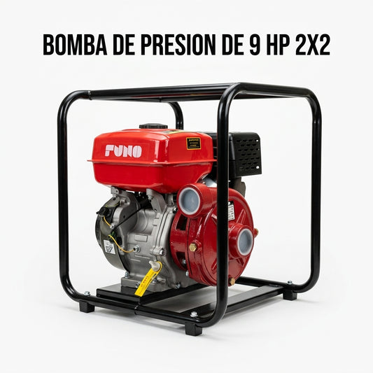 Gas-powered pressure pump — Portada Principal - Estudio Blanco | Generated by Modelize