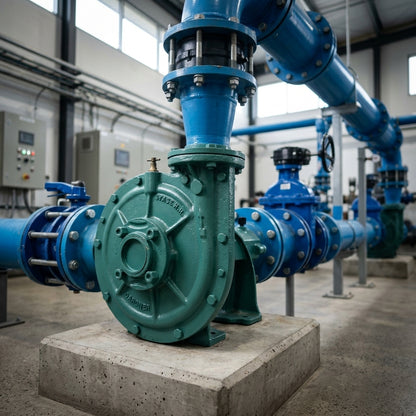 Industrial Centrifugal Pump — Estilo de Vida - Producto en Uso | Generated by Modelize
