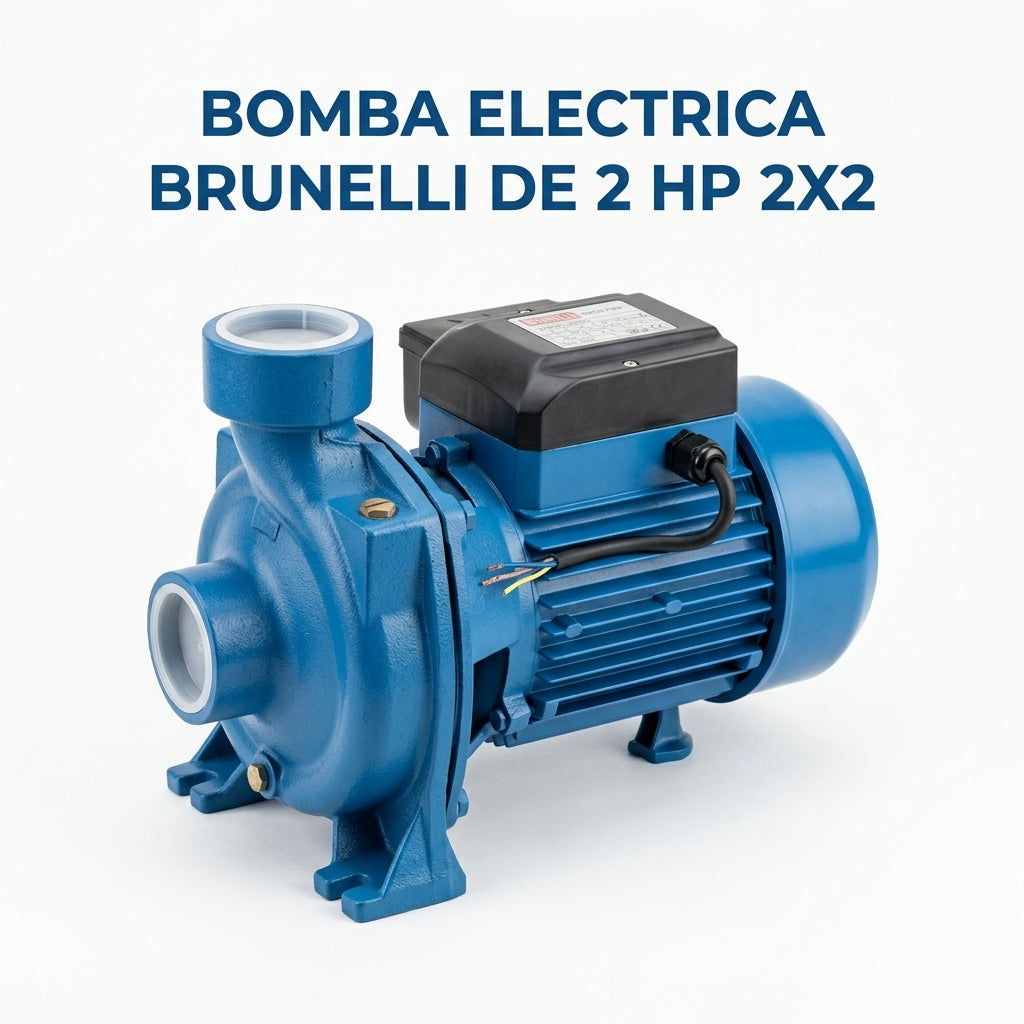 Electric centrifugal water pump — Portada Principal - Estudio Blanco | Generated by Modelize