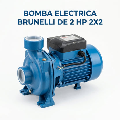 Electric centrifugal water pump — Portada Principal - Estudio Blanco | Generated by Modelize