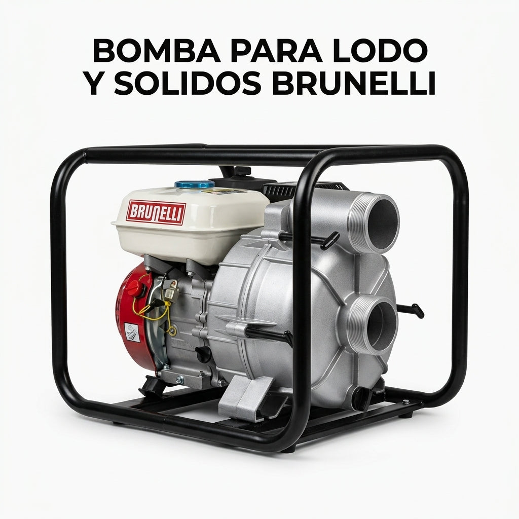 Gas-powered mud and solids pump — Portada Principal - Estudio Blanco | Generated by Modelize