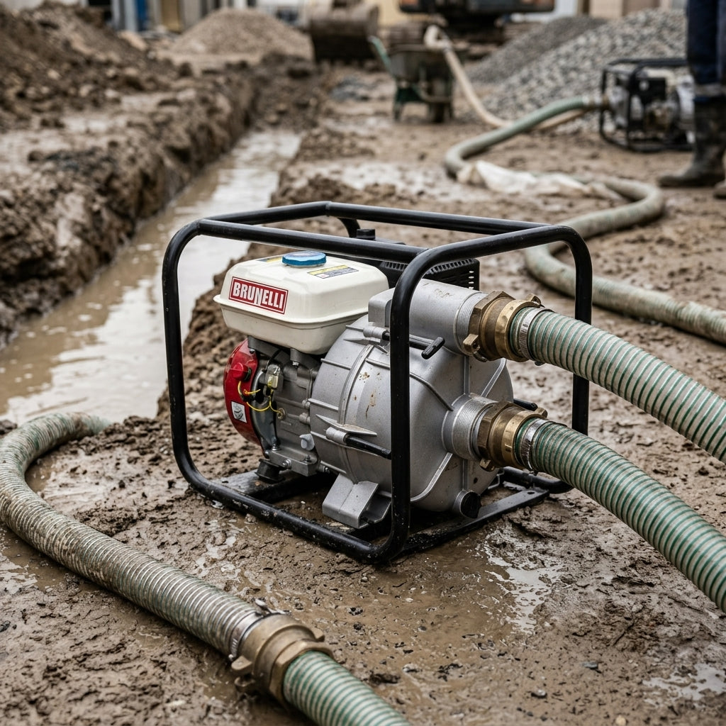 Industrial Mud and Solids Pump — Estilo de Vida - Producto en Uso | Generated by Modelize