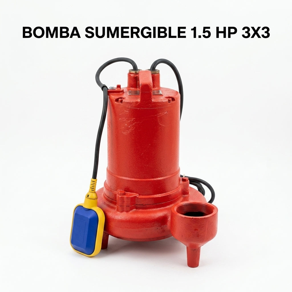 Submersible water pump — Portada Principal - Estudio Blanco | Generated by Modelize