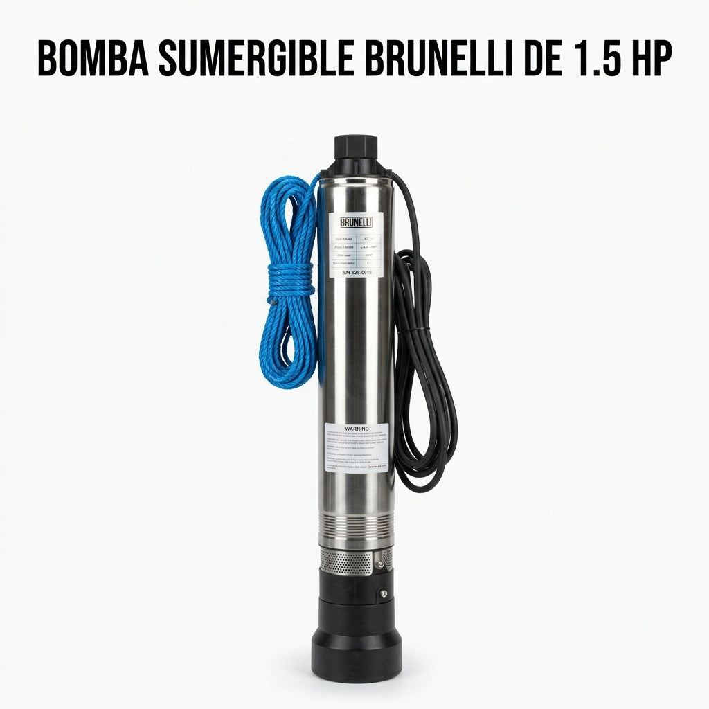 Submersible water pump — Portada Principal - Estudio Blanco | Generated by Modelize