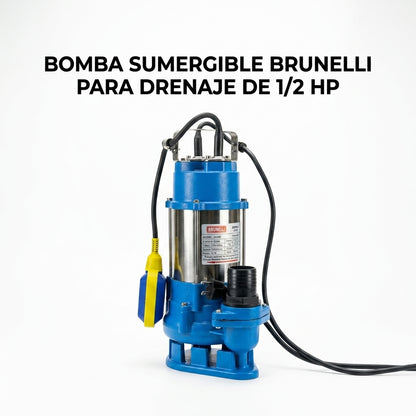 Submersible drainage pump — Portada Principal - Estudio Blanco | Generated by Modelize
