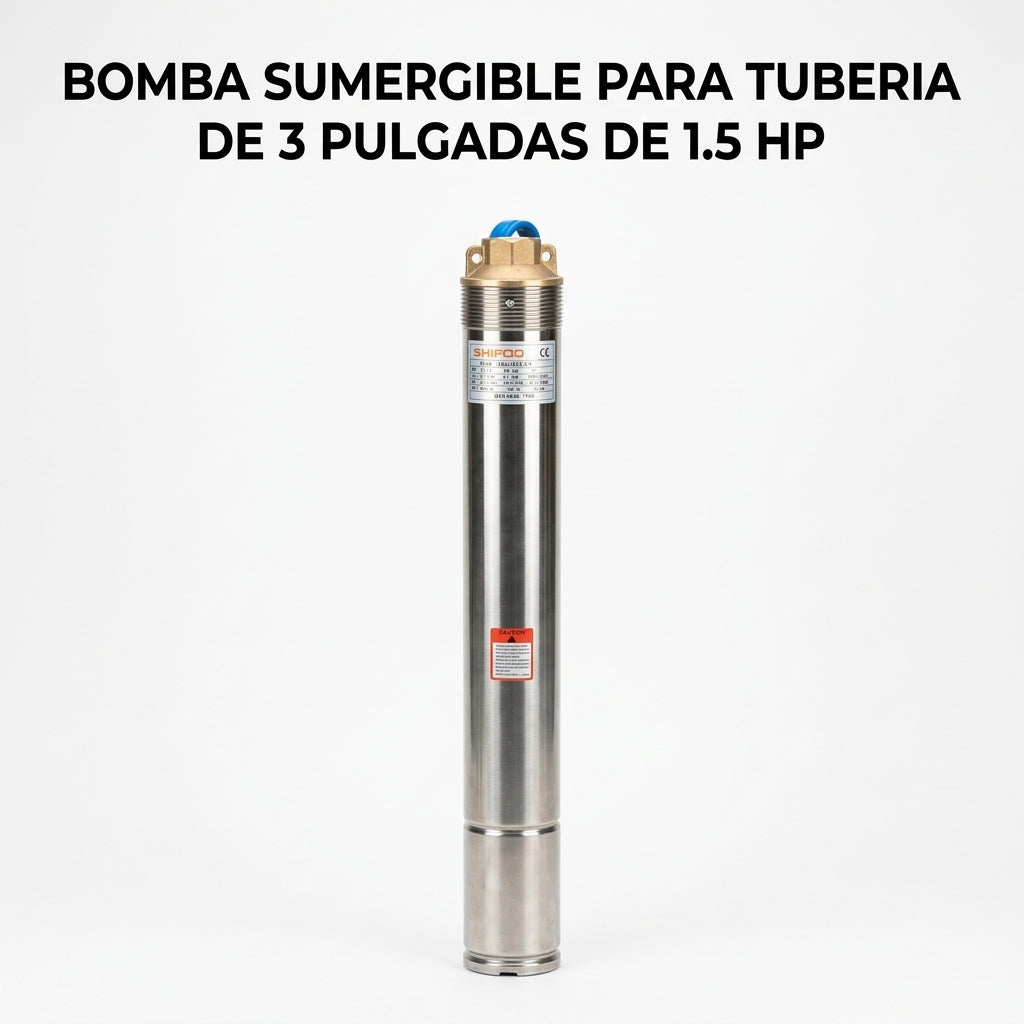 Submersible pump — Portada Principal - Estudio Blanco | Generated by Modelize