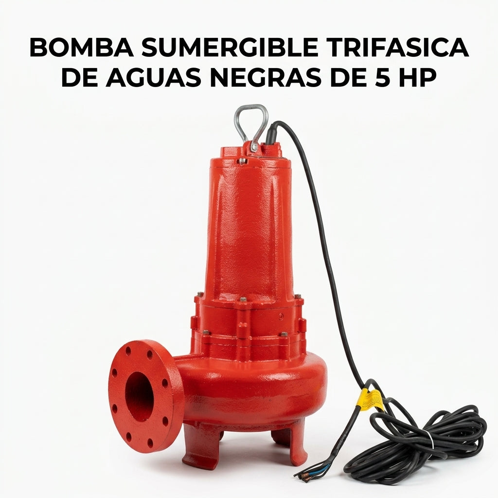 Submersible sewage pump — Portada Principal - Estudio Blanco | Generated by Modelize