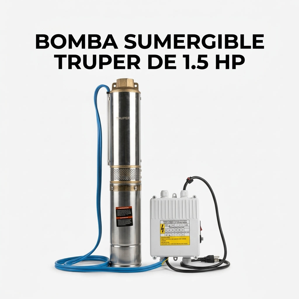 Submersible water pump — Portada Principal - Estudio Blanco | Generated by Modelize