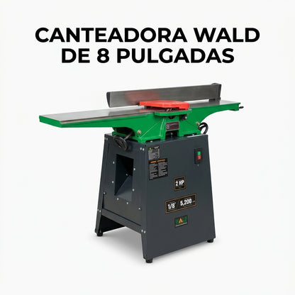 Industrial woodworking jointer — Portada Principal - Estudio Blanco | Generated by Modelize