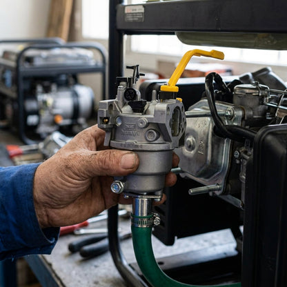Gasoline Generator Carburetor — Estilo de Vida - Producto en Uso | Generated by Modelize
