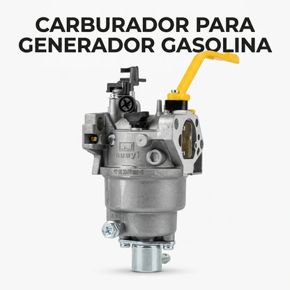 Gasoline generator carburetor — Portada Principal - Estudio Blanco | Generated by Modelize