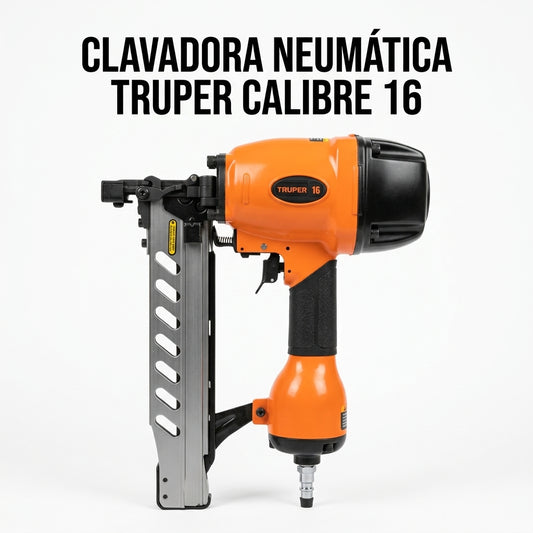 Pneumatic finish nailer — Portada Principal - Estudio Blanco | Generated by Modelize