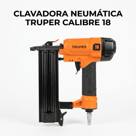 Pneumatic Brad Nailer — Portada Principal - Estudio Blanco | Generated by Modelize