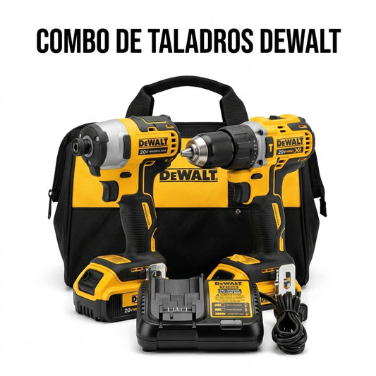 Power tool combo kit — Portada Principal - Estudio Blanco | Generated by Modelize