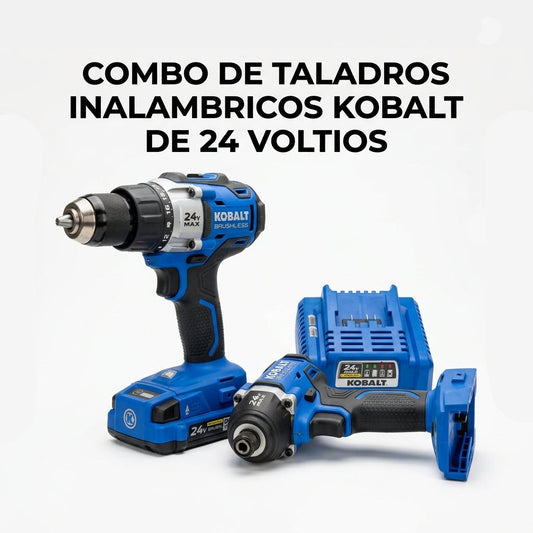 Cordless power tool combo kit — Portada Principal - Estudio Blanco | Generated by Modelize