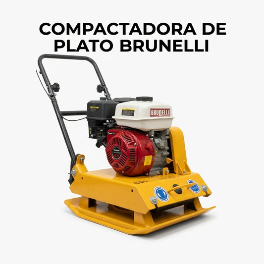 Plate compactor — Portada Principal - Estudio Blanco | Generated by Modelize