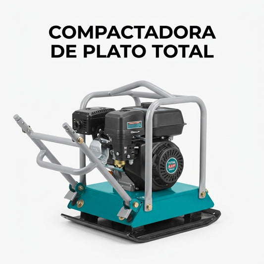 Plate compactor — Portada Principal - Estudio Blanco | Generated by Modelize