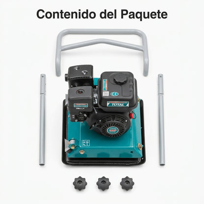 Plate Compactor — Contenido del Paquete - Vista Aerea | Generated by Modelize