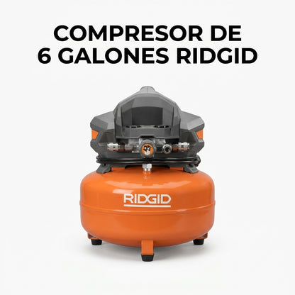 Portable pancake air compressor — Portada Principal - Estudio Blanco | Generated by Modelize