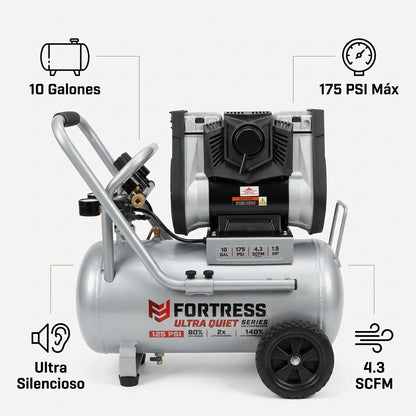 Portable Air Compressor — Infografia de Caracteristicas | Generated by Modelize