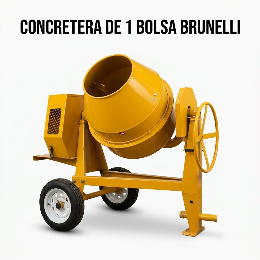 Industrial concrete mixer — Portada Principal - Estudio Blanco | Generated by Modelize